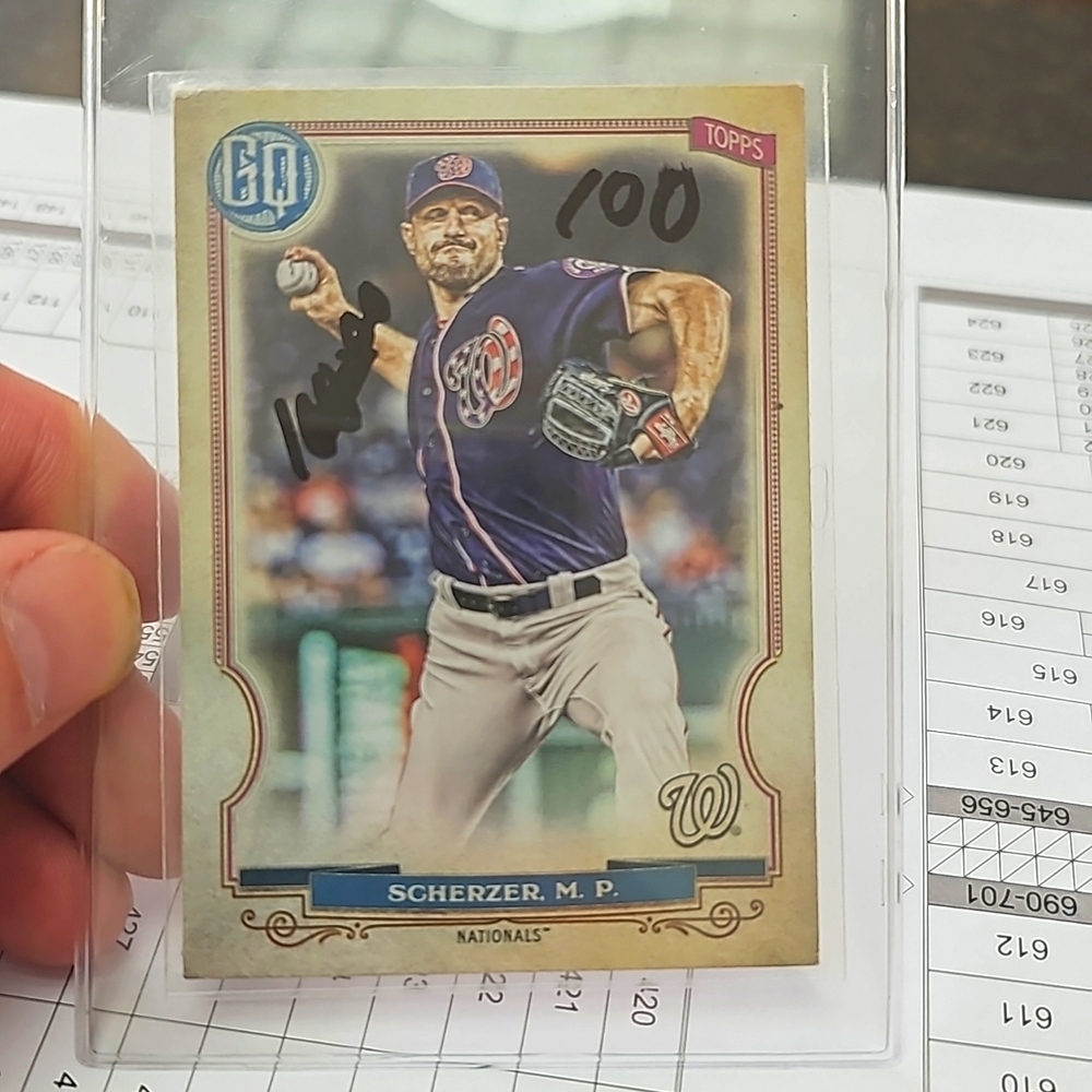 Max Scherzer 2020 Gypsy Queen